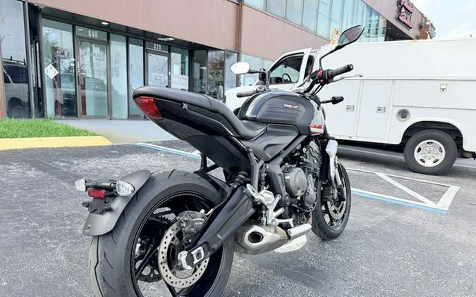 2022 Triumph Trident 660 Sapphire Black