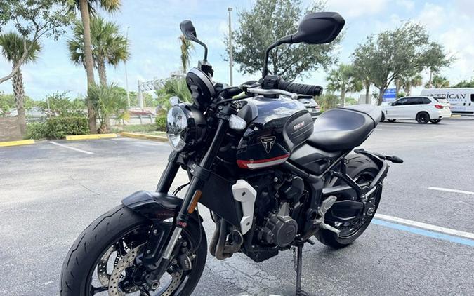 2022 Triumph Trident 660 Sapphire Black