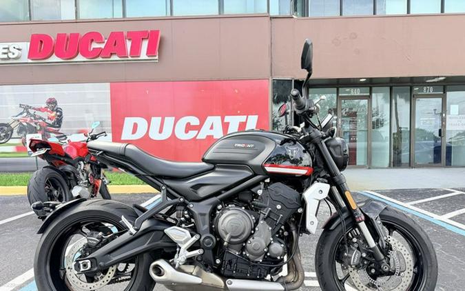 2022 Triumph Trident 660 Sapphire Black