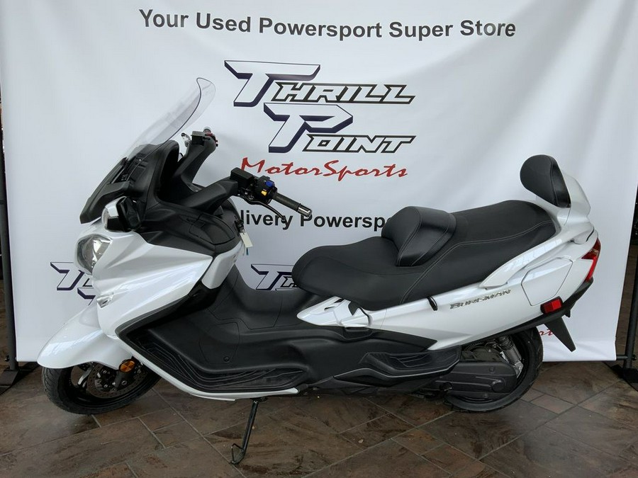 2018 Suzuki Burgman 650 Executive