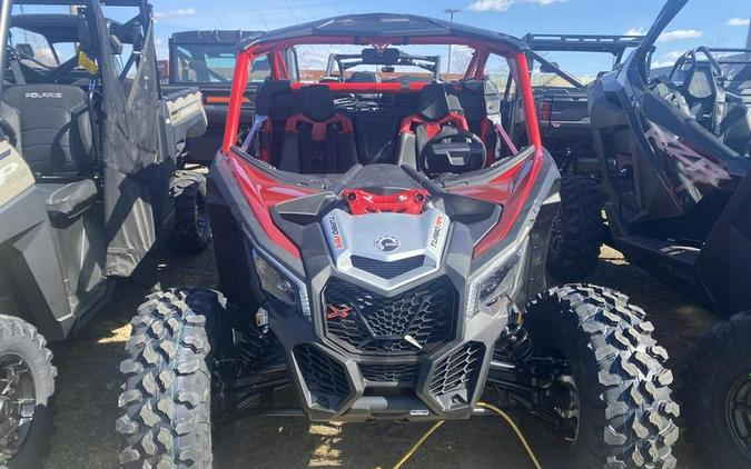 2024 Can-Am® Maverick X3 X ds Turbo RR Fiery Red & Hyper Silver