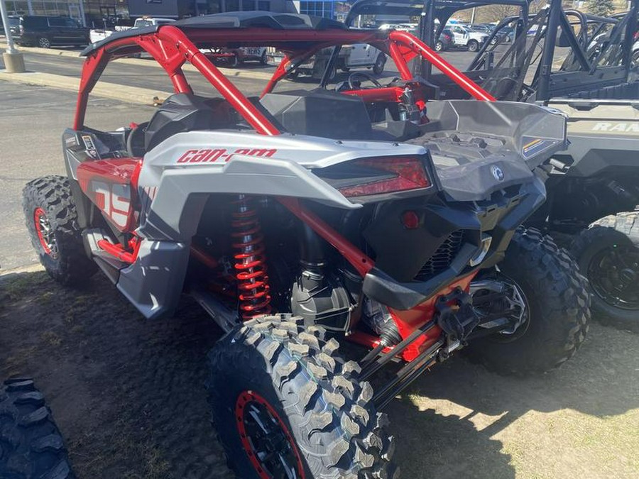 2024 Can-Am® Maverick X3 X ds Turbo RR Fiery Red & Hyper Silver