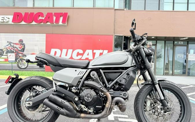2022 Ducati Scrambler Nightshift Aviator Grey