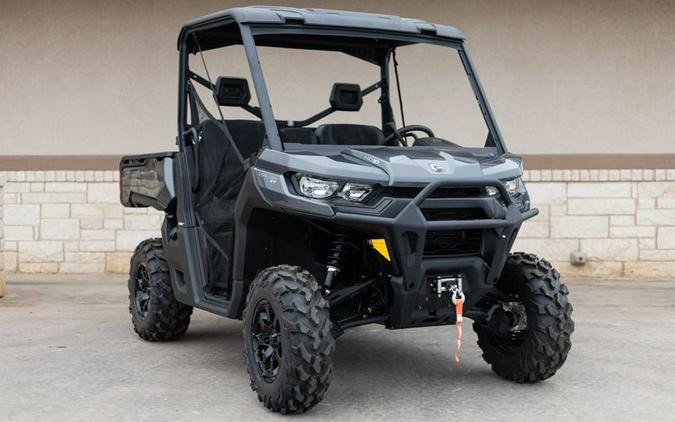 New 2024 CAN-AM DEFENDER XT HD10 STONE GRAY