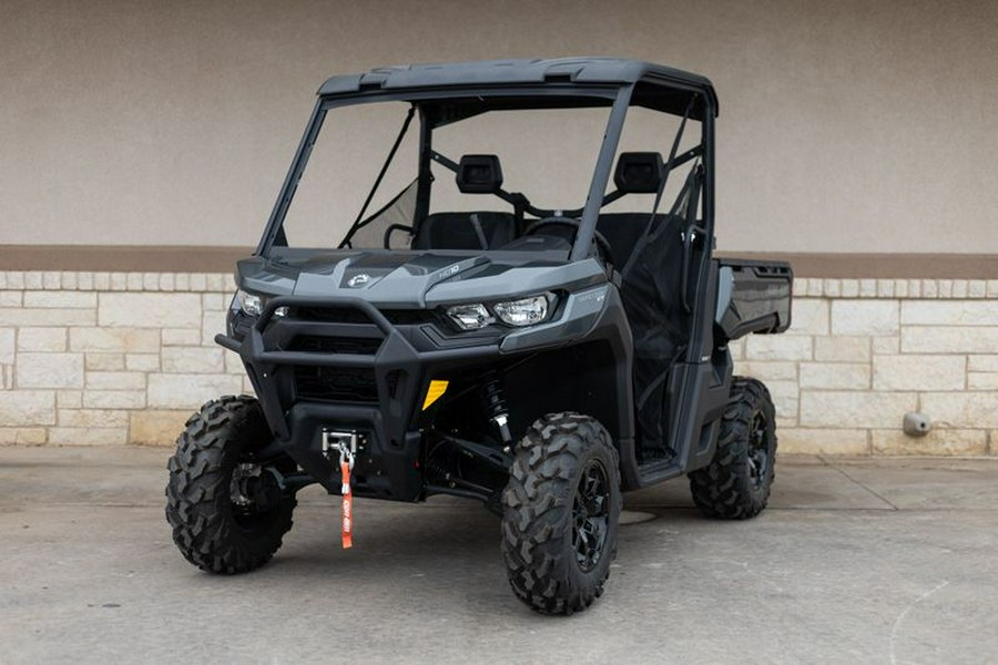 New 2024 CAN-AM DEFENDER XT HD10 STONE GRAY