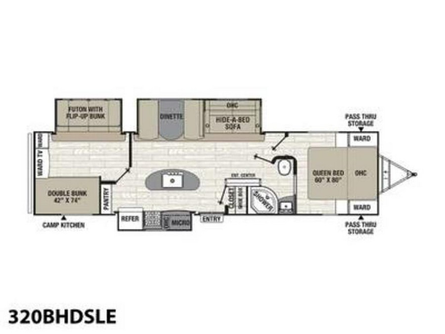 2019 Coachmen Freedom Express Liberty Edition 320BHDSLE