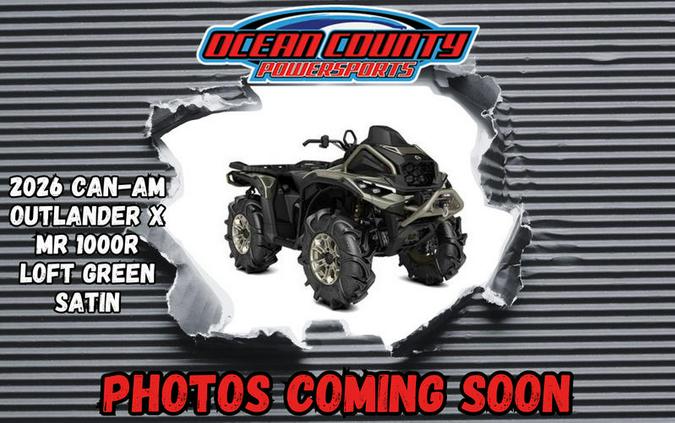 2026 Can-Am® Outlander X mr 1000R Loft Green Satin