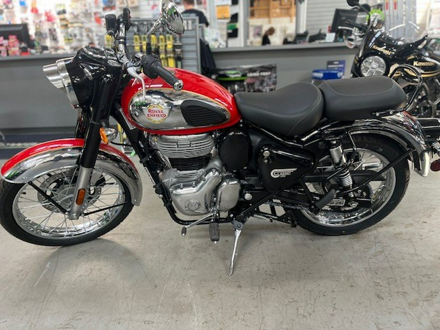 2022 Royal Enfield Classic 350 Chrome Red