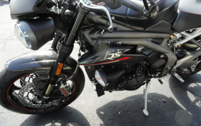 2019 Triumph Speed Triple RS Matt Jet Black