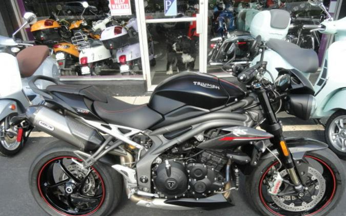 2019 Triumph Speed Triple RS Matt Jet Black