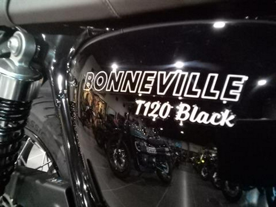 2024 Triumph Bonneville T120 Black