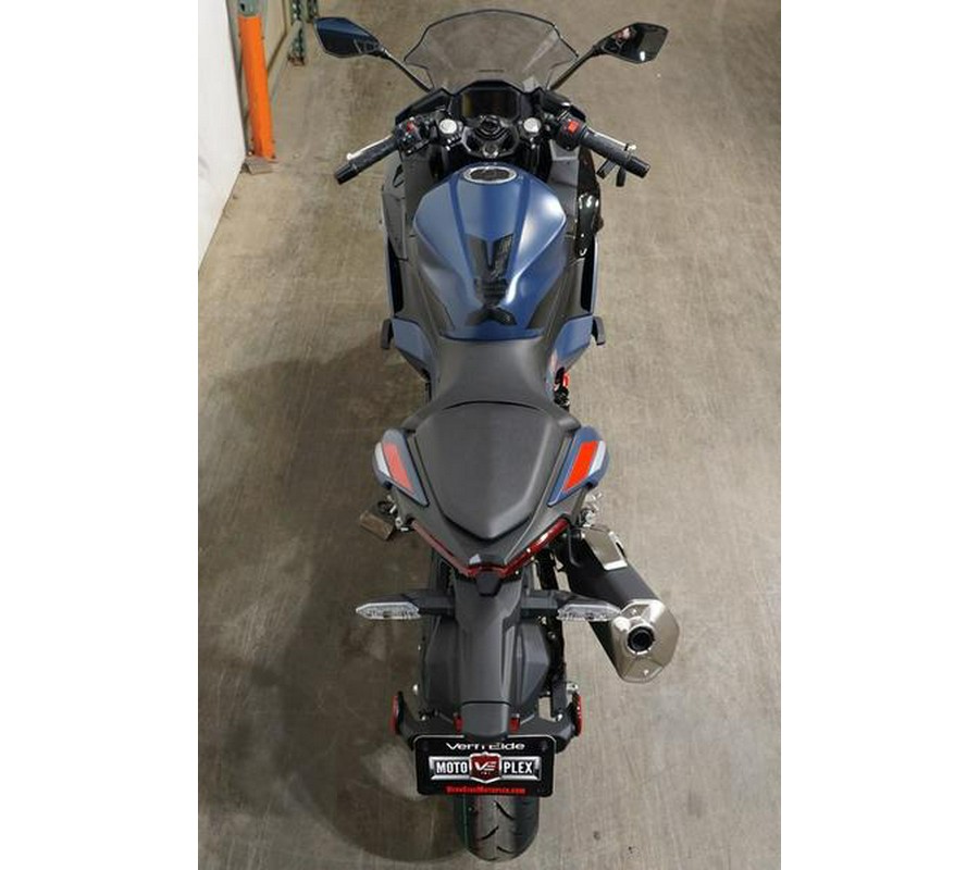 2026 Kawasaki Ninja® 500 ABS Metallic Matte Twilight Blue