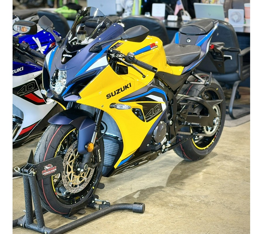 2027 Suzuki GSX-R1000 40th Anniversary Edition