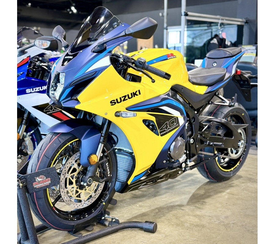 2027 Suzuki GSX-R1000 40th Anniversary Edition