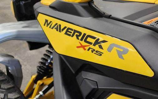 2024 Can-Am® Maverick R X RS with Smart-Shox Carbon Black & Neo Yellow