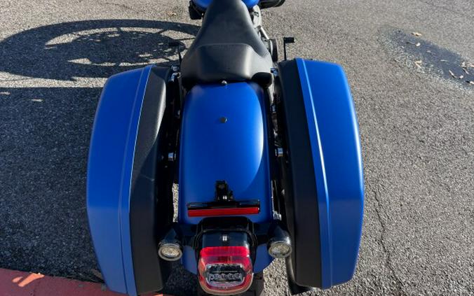 2026 Harley-Davidson® Low Rider® ST Aurora Blue Denim Black Trim