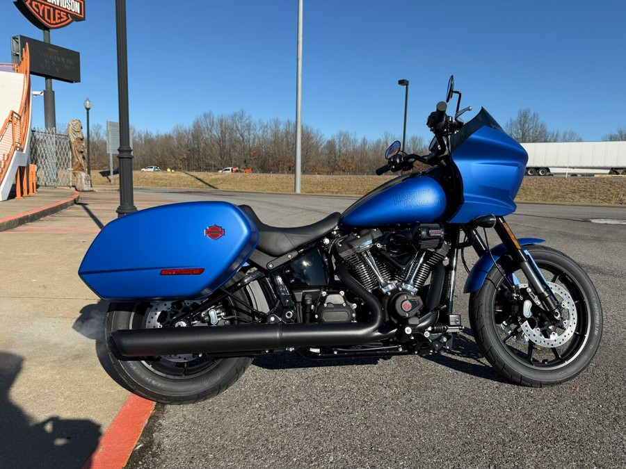 2026 Harley-Davidson® Low Rider® ST Aurora Blue Denim Black Trim