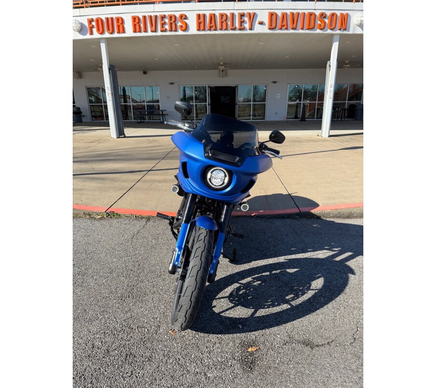 2026 Harley-Davidson® Low Rider® ST Aurora Blue Denim Black Trim