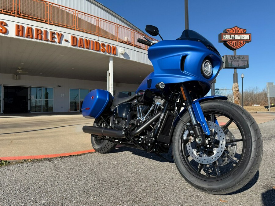 2026 Harley-Davidson® Low Rider® ST Aurora Blue Denim Black Trim