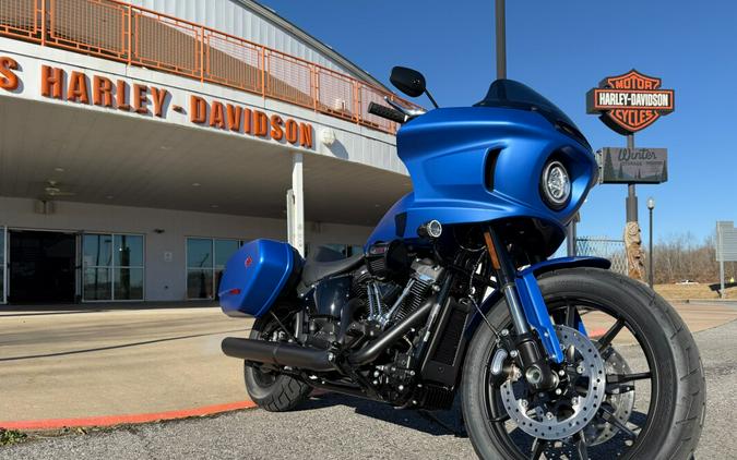 2026 Harley-Davidson® Low Rider® ST Aurora Blue Denim Black Trim
