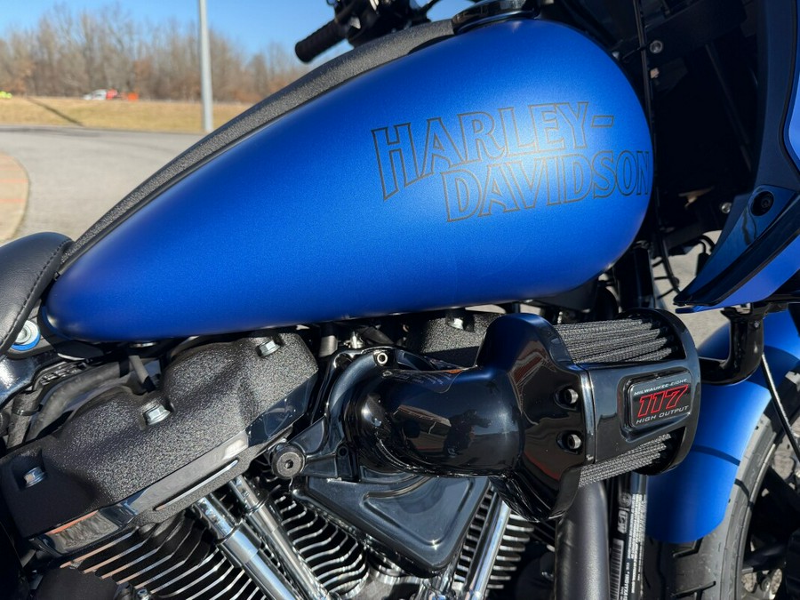 2026 Harley-Davidson® Low Rider® ST Aurora Blue Denim Black Trim