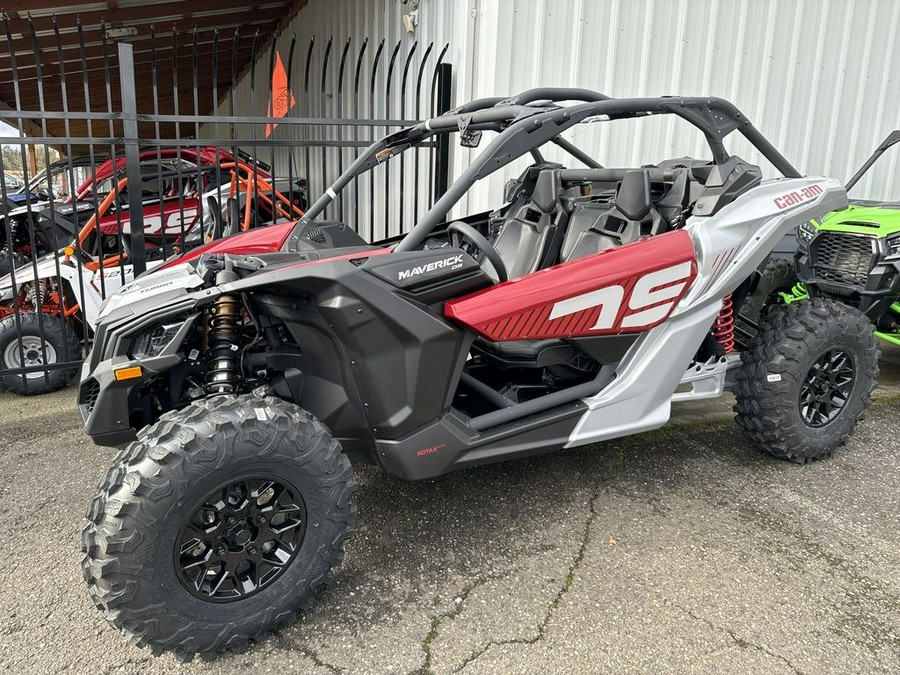 2024 Can-Am® Maverick X3 DS Turbo Fiery Red & Hyper Silver