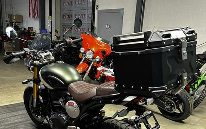 2024 Triumph Scrambler 400 X Phantom Black / Silver Ice