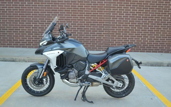 2022 Ducati Multistrada V4S Aviator Grey / Spoked Wheels