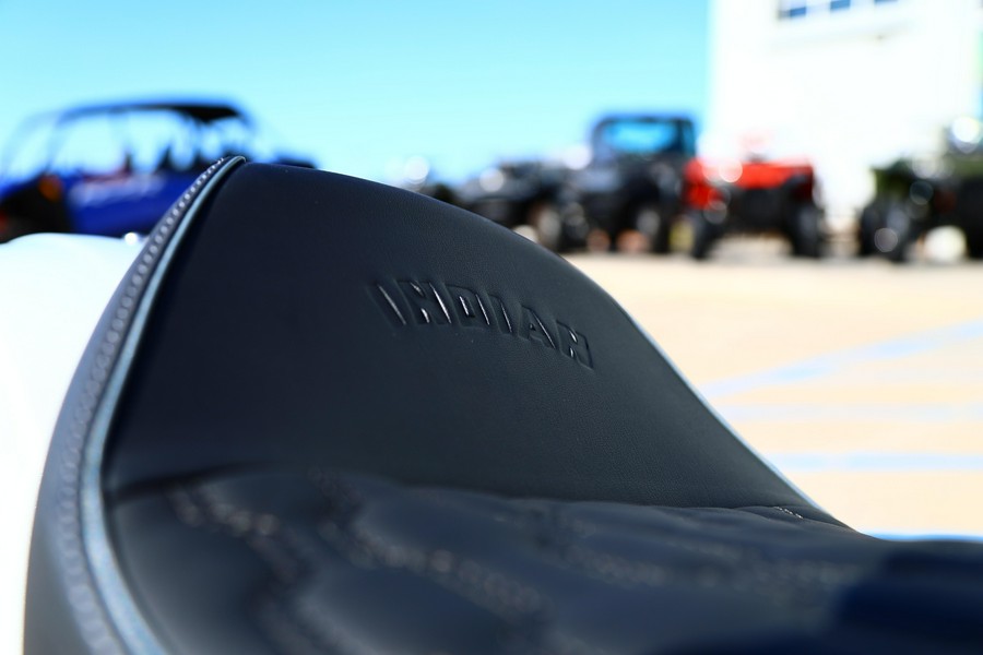 2025 Indian Motorcycle 101 SCOUT WHITE METALLIC WITH GRAPHICS TEC 49ST