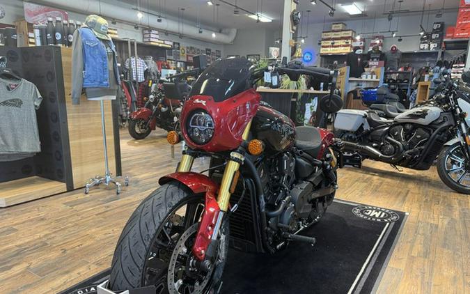 2026 Indian 101 Scout Sunset Red Metallic