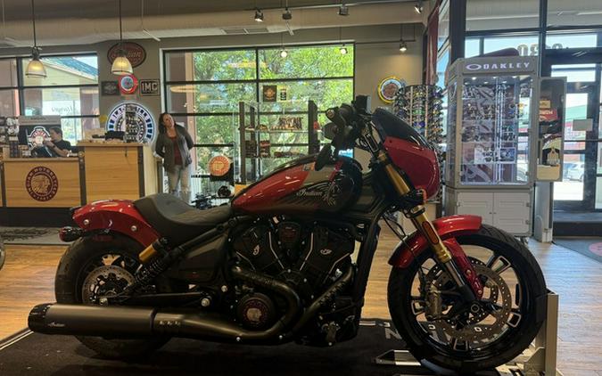 2026 Indian 101 Scout Sunset Red Metallic