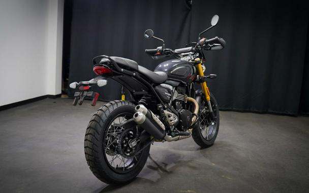 2026 Triumph Scrambler 400 XC Storm Grey