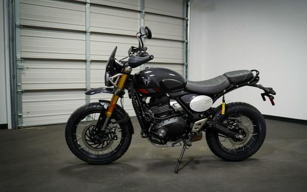 2026 Triumph Scrambler 400 XC Storm Grey