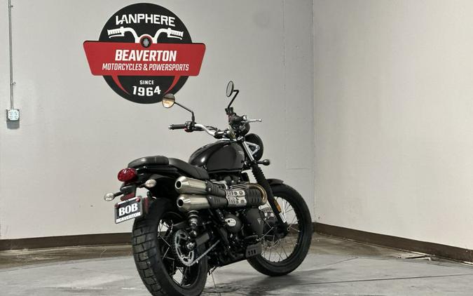 2022 Triumph Street Scrambler Base