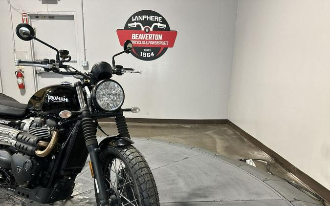 2022 Triumph Street Scrambler Base