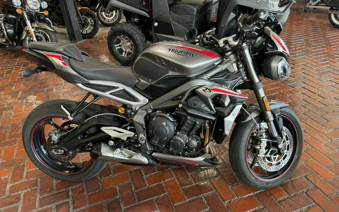 2020 Triumph Street Triple RS Silver Ice