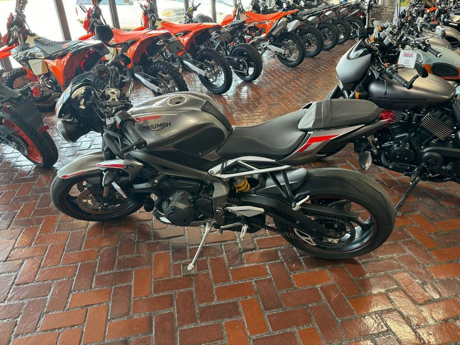 2020 Triumph Street Triple RS Silver Ice