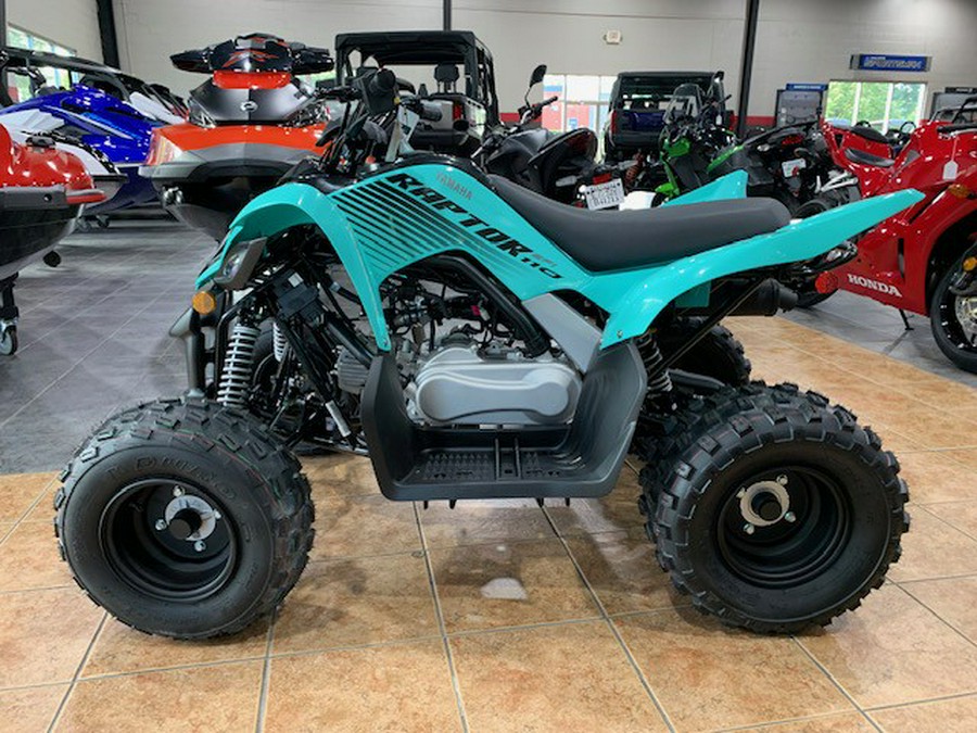 2025 Yamaha Raptor 110 - Teal