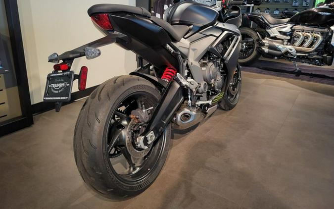 2025 Triumph Daytona 660 Satin Granite/Satin Black 660