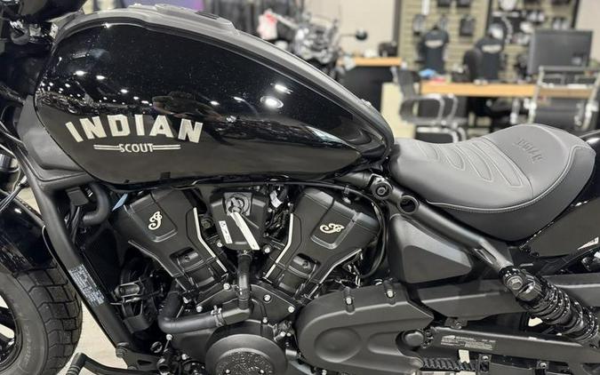 2025 Indian Motorcycle® Scout® Bobber Black Metallic