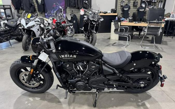 2025 Indian Motorcycle® Scout® Bobber Black Metallic