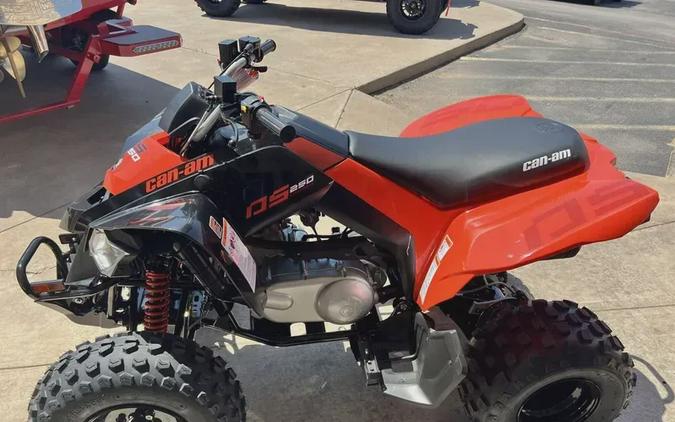 New 2024 CAN-AM DS 250 BLACK AND CANAM RED