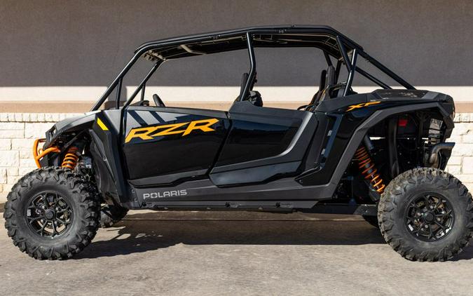 New 2024 POLARIS RZR XP 4 1000 PREMIUM MATTE TITANIUM AND ONYX BLACK