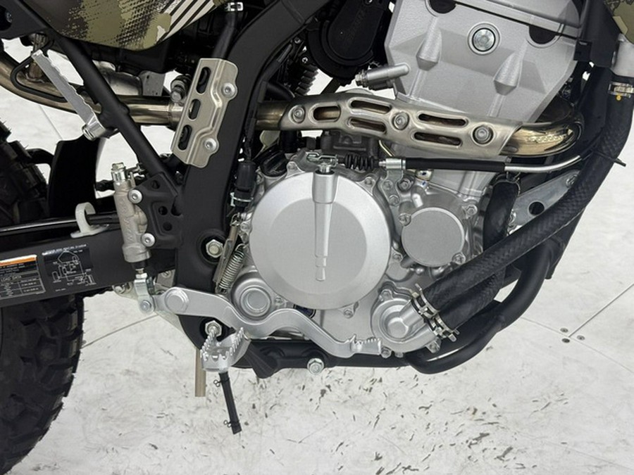 2026 Kawasaki KLX300 Cypher Camo Beige