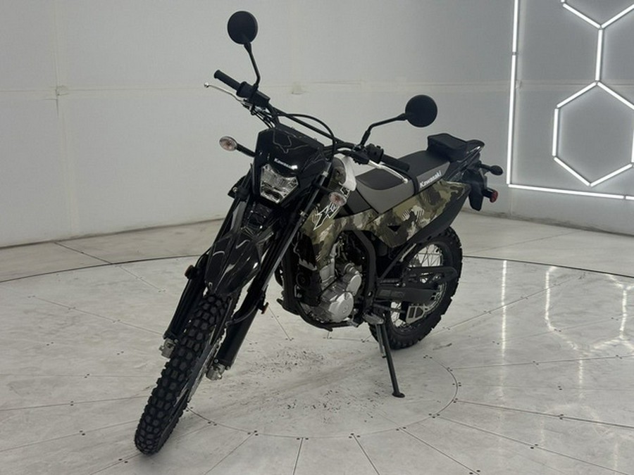 2026 Kawasaki KLX300 Cypher Camo Beige