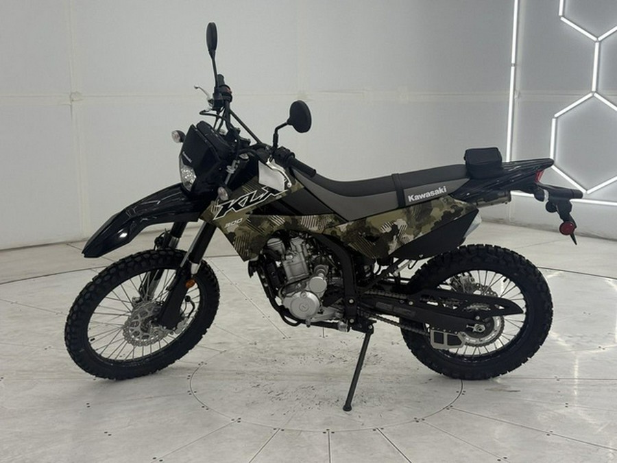 2026 Kawasaki KLX300 Cypher Camo Beige