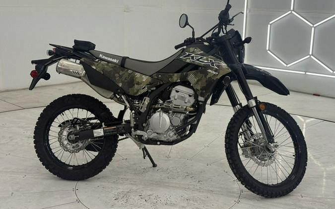 2026 Kawasaki KLX300 Cypher Camo Beige