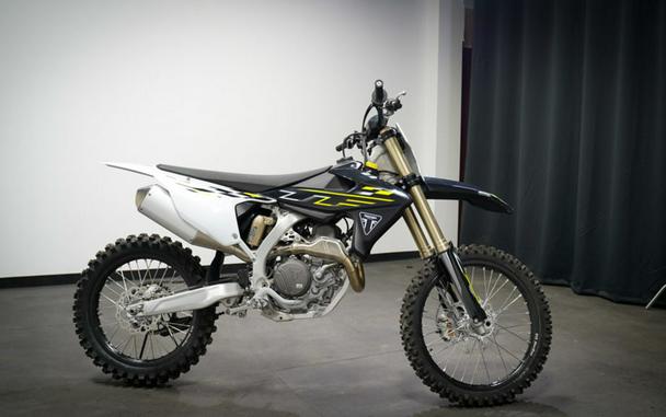 2026 Triumph TF 450-X Jet Black/Pure White