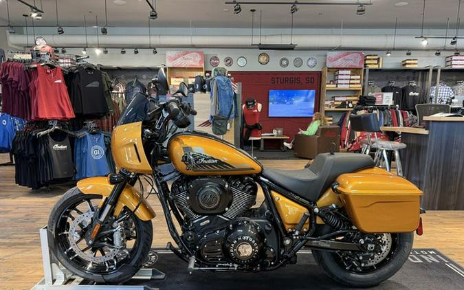 2026 Indian Sport Chief RT Vibrant Gold Metallic