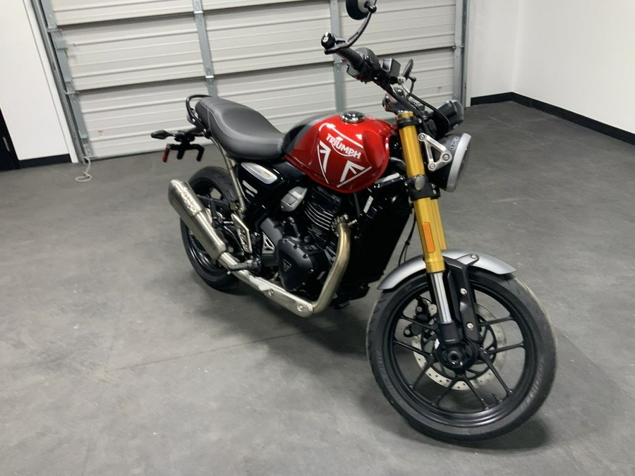 2026 Triumph Speed 400 Lava Red Gloss/Storm Grey
